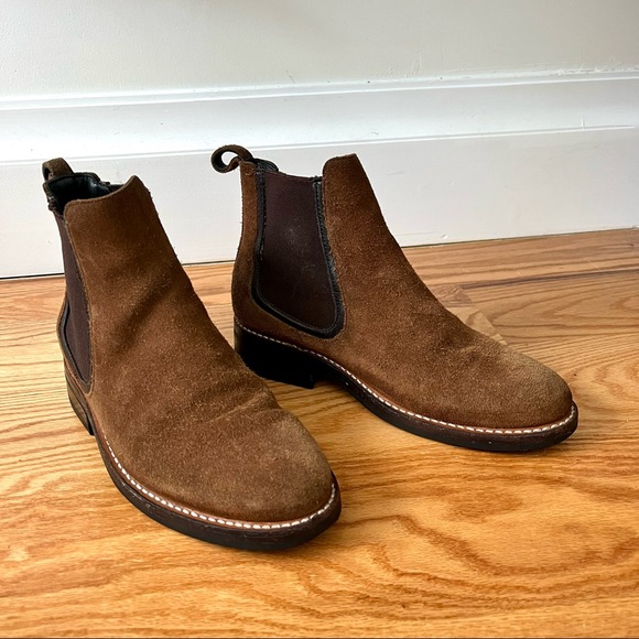 Thursday Boot Co. Suede Chelsea Boots, Size US6/EU38 - Picture 2 of 5